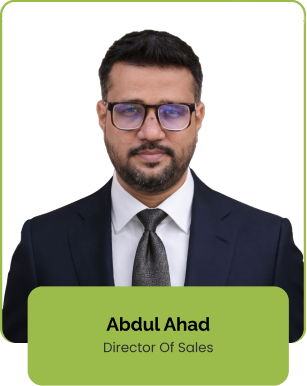 Abdul Ahad, Director of Sales