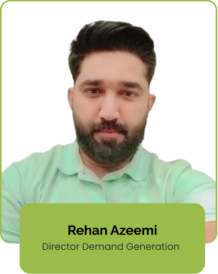 Rehan Azeemi, Director Demand Generation